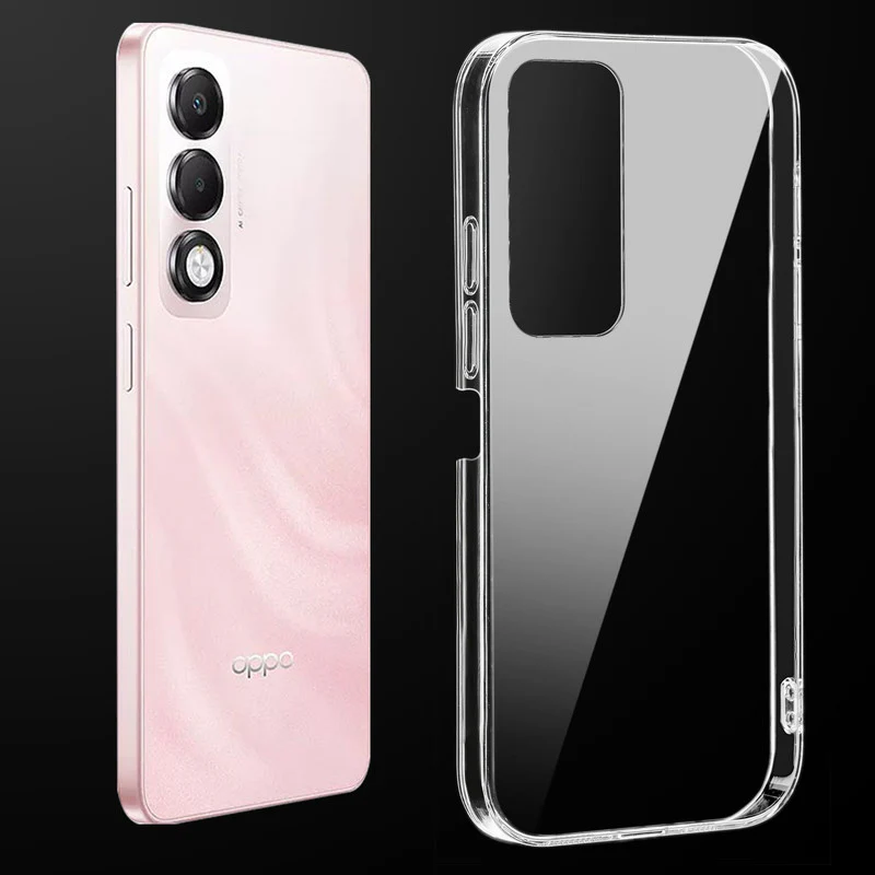 Crystal Clear Hard Anti-Yellow Transparent Back Cover Case For Oppo K13x 5G