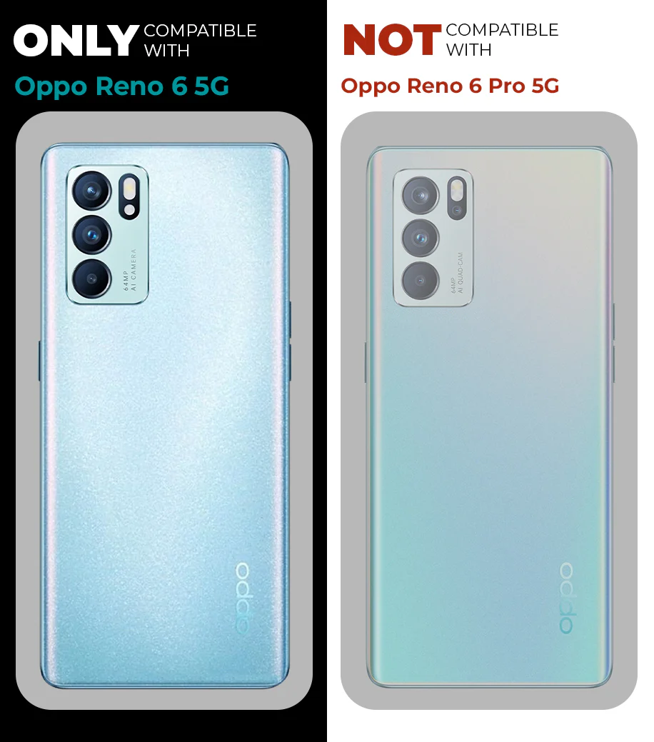 Crystal Clear Hard Anti-Yellow Transparent Back Cover Case For Oppo Reno 6 5G - Image 2