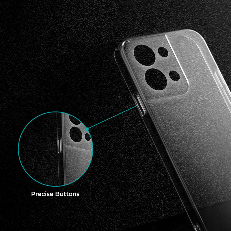 Crystal Clear Hard Anti-Yellow Transparent Back Cover Case For Oppo Reno 8 5G - Image 4