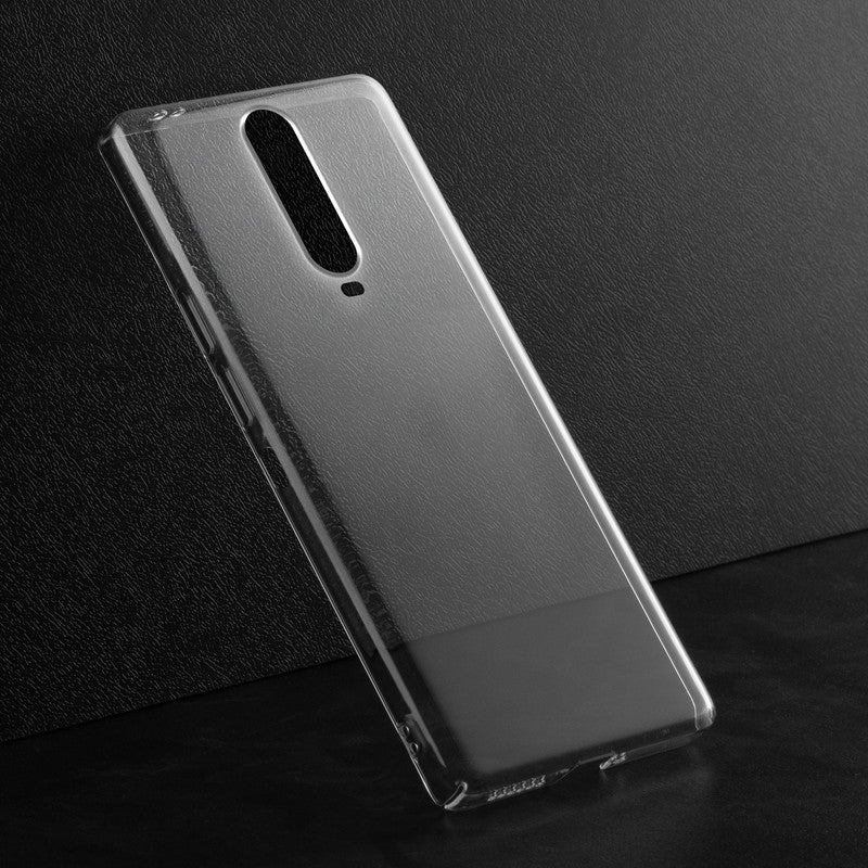 Crystal Clear Hard Anti-Yellow Transparent Back Cover Case For Poco X2 - Image 3