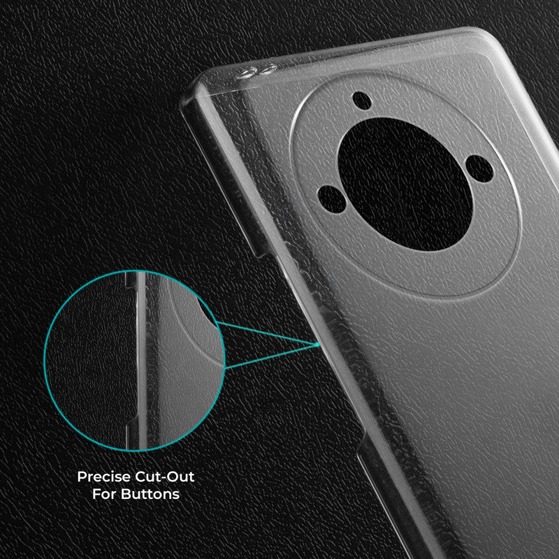 Crystal Clear Hard Anti-Yellow Transparent Back Cover Case For Realme 11 Pro Plus 5G - Image 4