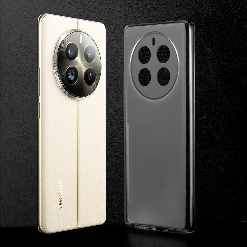 Crystal Clear Hard Anti-Yellow Transparent Back Cover Case For Realme 12 Pro Plus 5G