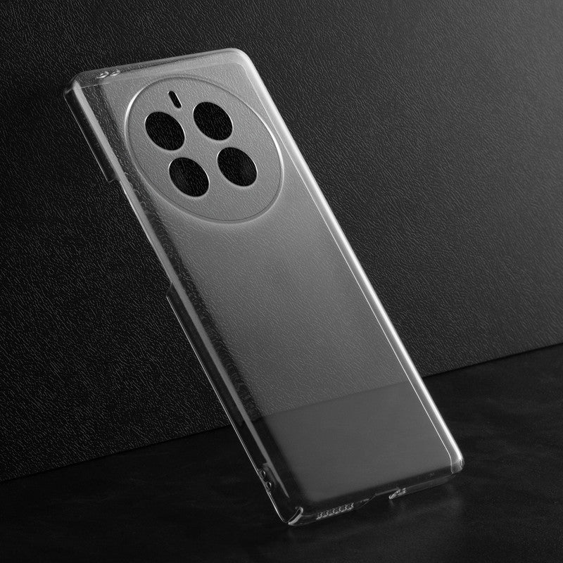 Crystal Clear Hard Anti-Yellow Transparent Back Cover Case For Realme 12 Pro Plus 5G - Image 3