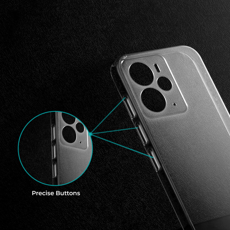 Crystal Clear Hard Anti-Yellow Transparent Back Cover Case For Realme 14 5G - Image 4