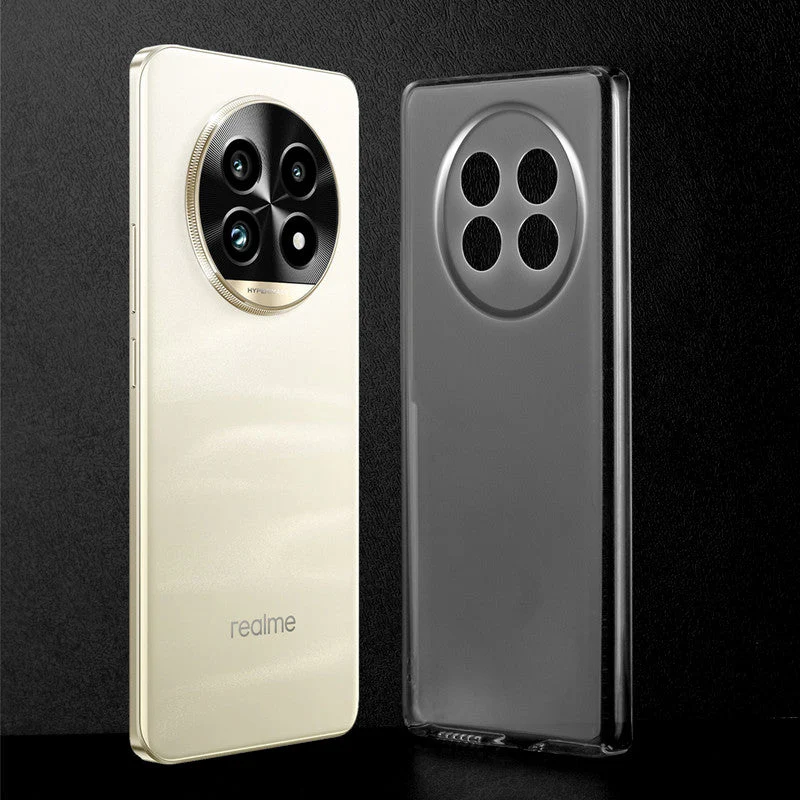 Crystal Clear Hard Anti-Yellow Transparent Back Cover Case For Realme 14 Pro Lite 5G - Image 2