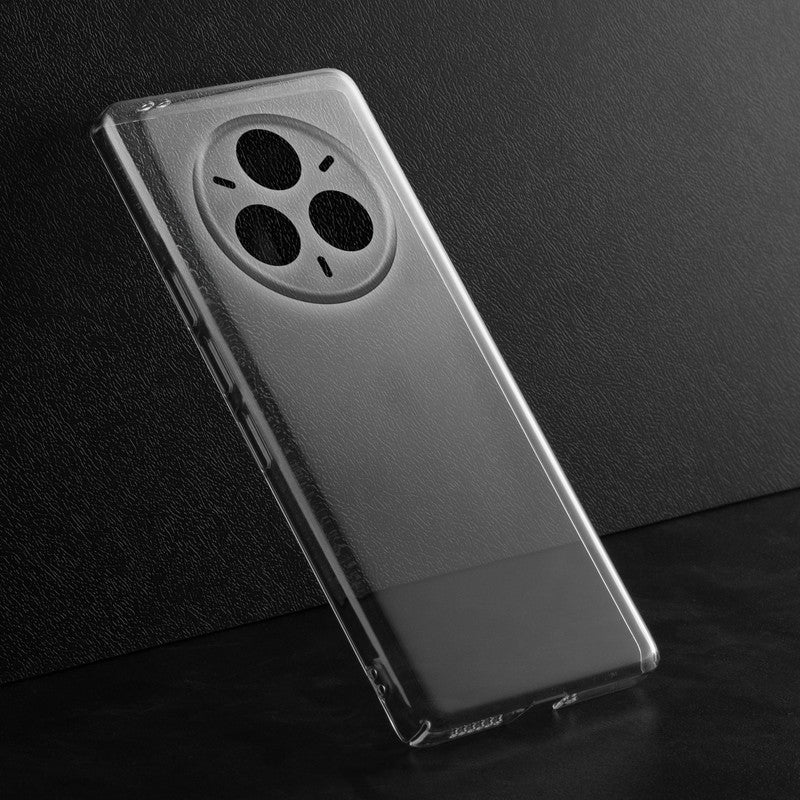 Crystal Clear Hard Anti-Yellow Transparent Back Cover Case For Realme 14 Pro Plus 5G - Image 3