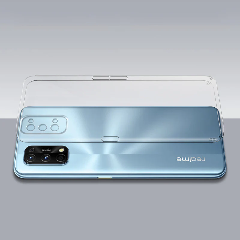 Crystal Clear Hard Anti-Yellow Transparent Back Cover Case For Realme 7 Pro 4G - Image 7