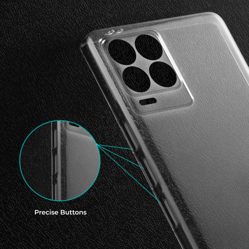 Crystal Clear Hard Anti-Yellow Transparent Back Cover Case For Realme 8 4G - Image 4