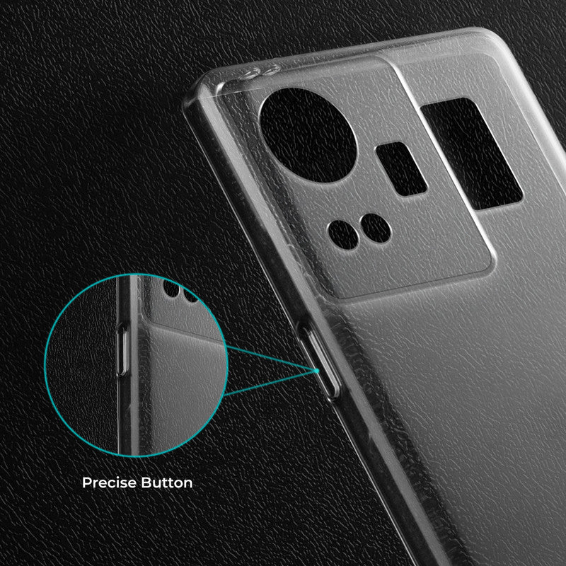 Crystal Clear Hard Anti-Yellow Transparent Back Cover Case For Realme GT 3 - Image 4