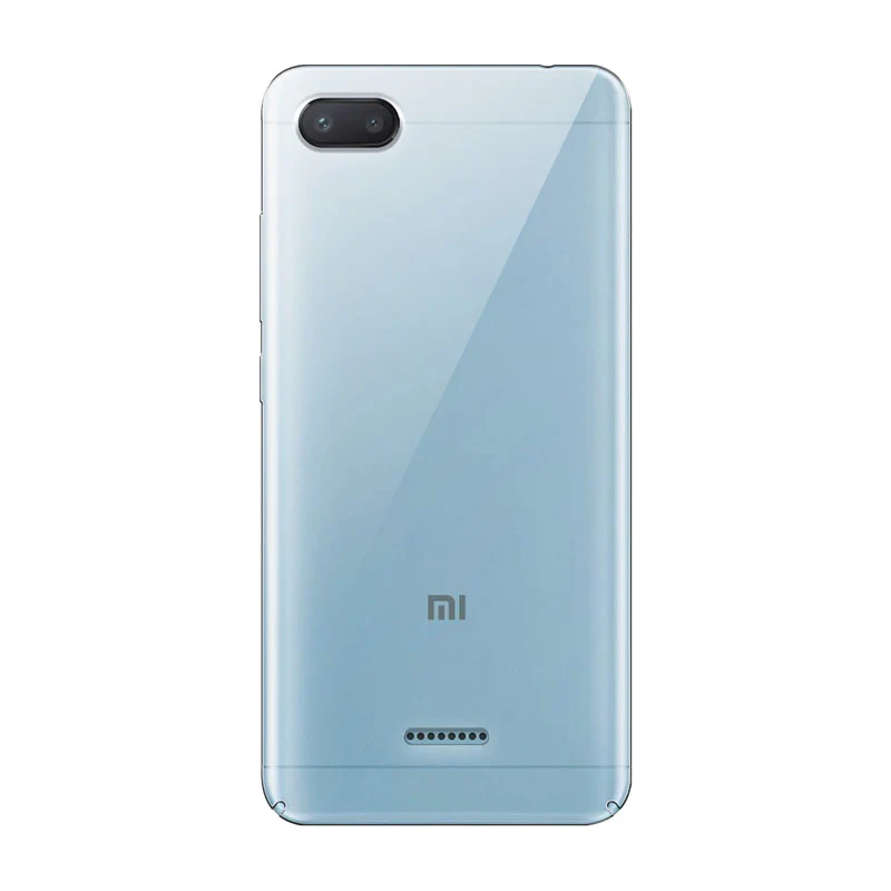 Crystal Clear Hard Anti-Yellow Transparent Back Cover Case For Redmi 6A - Image 5