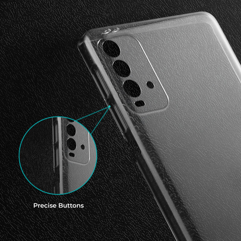 Crystal Clear Hard Anti-Yellow Transparent Back Cover Case For Redmi 9 Power - Image 4