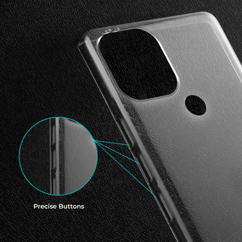 Crystal Clear Hard Anti-Yellow Transparent Back Cover Case For Redmi A2 Plus - Image 4