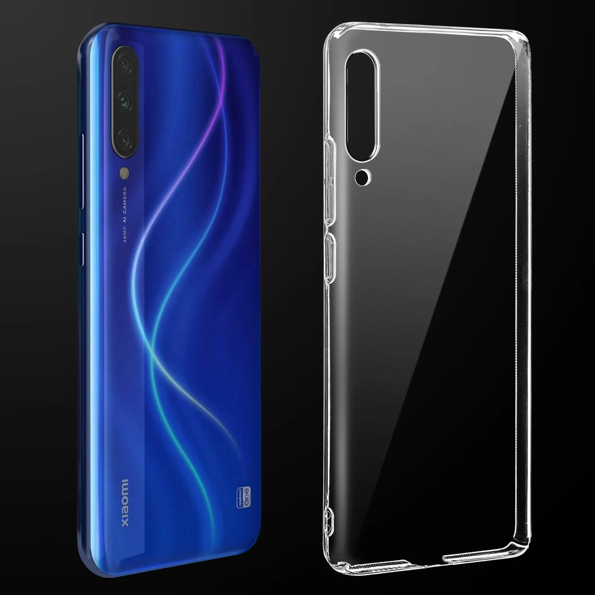 Crystal Clear Hard Anti-Yellow Transparent Back Cover Case For Redmi A3 Old