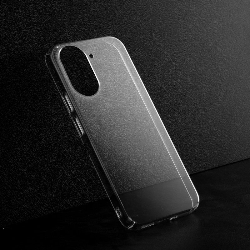 Crystal Clear Hard Anti-Yellow Transparent Back Cover Case For Redmi A5 4G - Image 3