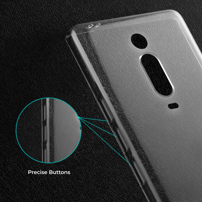 Crystal Clear Hard Anti-Yellow Transparent Back Cover Case For Redmi K20 - Image 4
