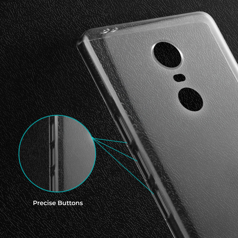 Crystal Clear Hard Anti-Yellow Transparent Back Cover Case For Redmi Note 5 - Image 4