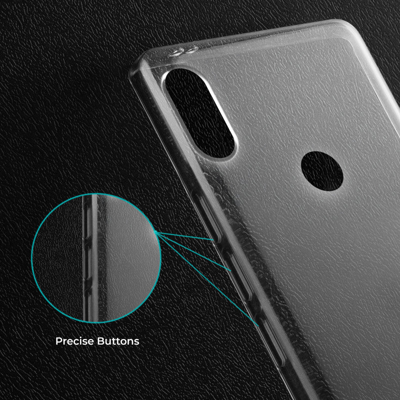 Crystal Clear Hard Anti-Yellow Transparent Back Cover Case For Redmi Y2 - Image 4