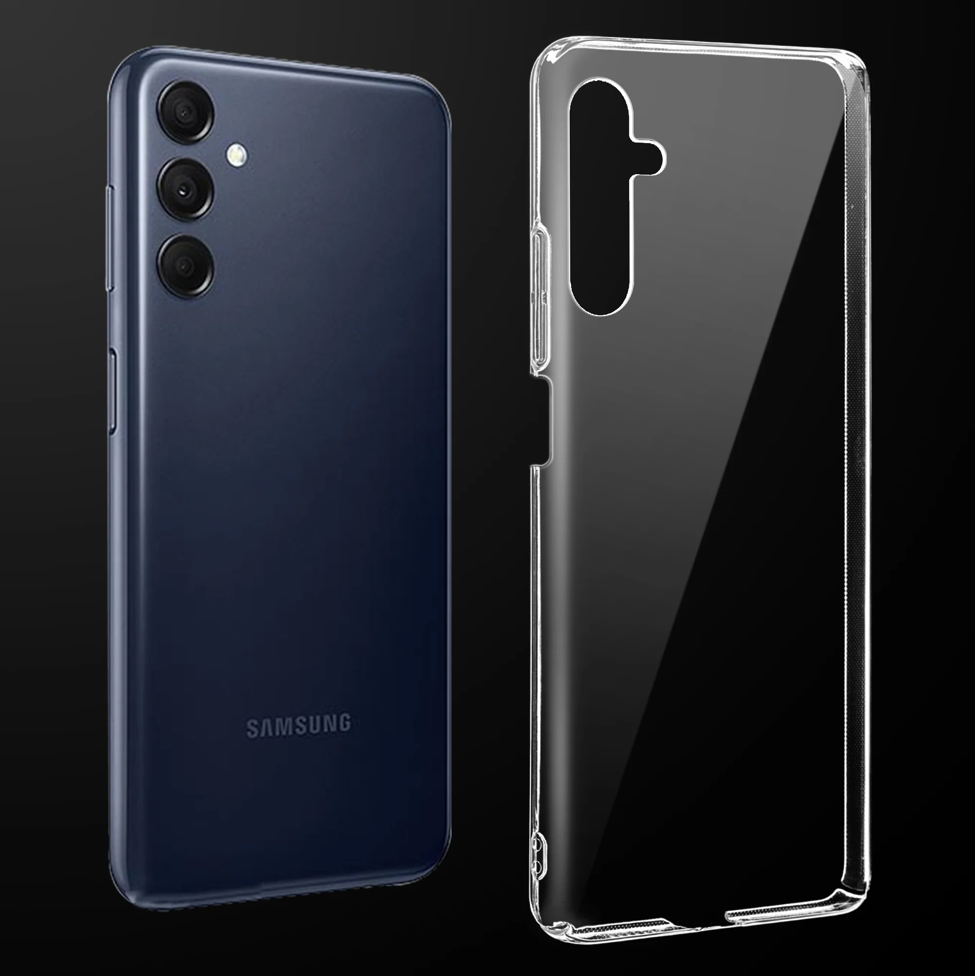 Crystal Clear Hard Anti-Yellow Transparent Back Cover Case For Samsung A14 5G