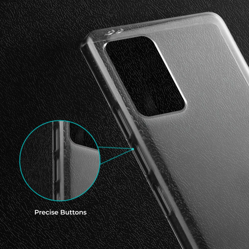 Crystal Clear Hard Anti-Yellow Transparent Back Cover Case For Samsung A32 4G - Image 4