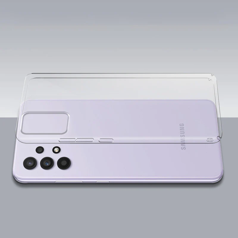 Crystal Clear Hard Anti-Yellow Transparent Back Cover Case For Samsung A33 5G - Image 7