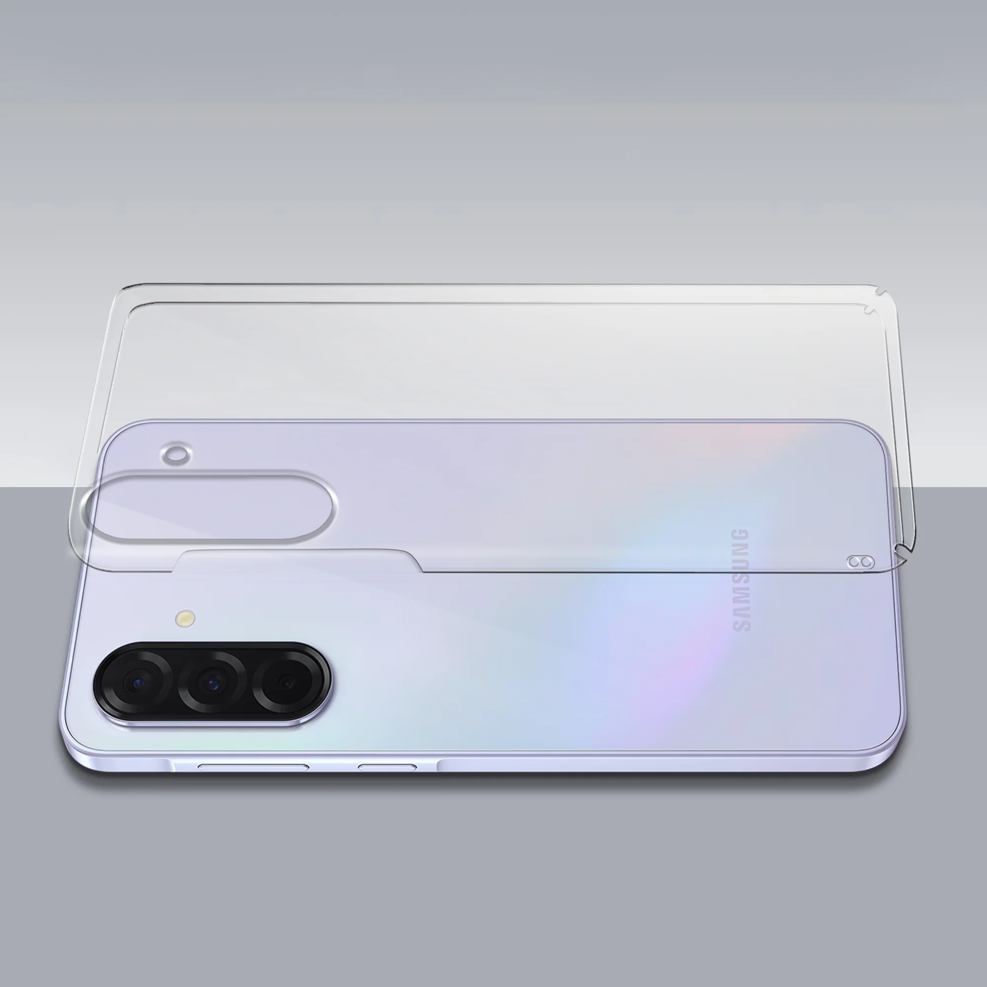 Crystal Clear Hard Anti-Yellow Transparent Back Cover Case For Samsung A36 5G - Image 7