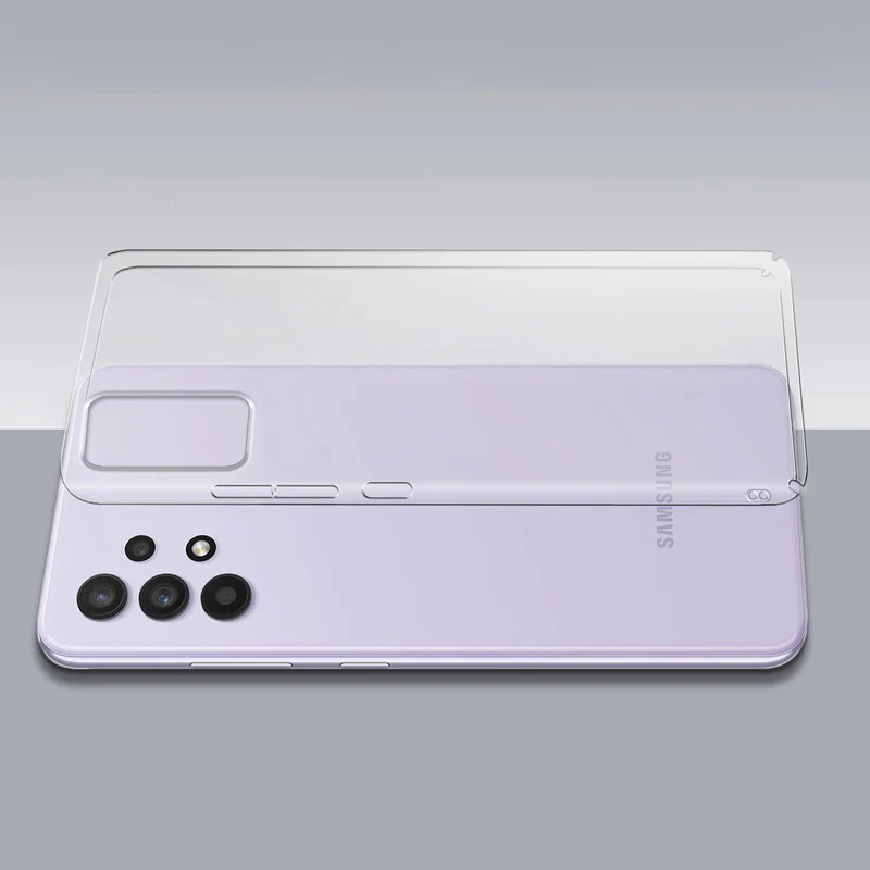 Crystal Clear Hard Anti-Yellow Transparent Back Cover Case For Samsung A73 5G - Image 7