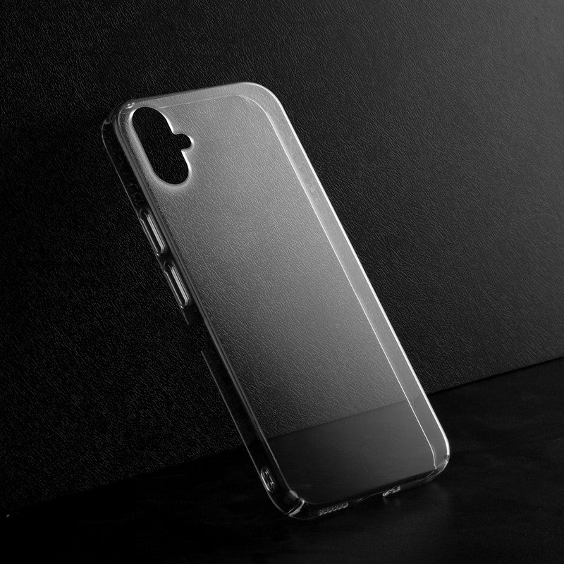 Crystal Clear Hard Anti-Yellow Transparent Back Cover Case For Samsung F06 5G - Image 3