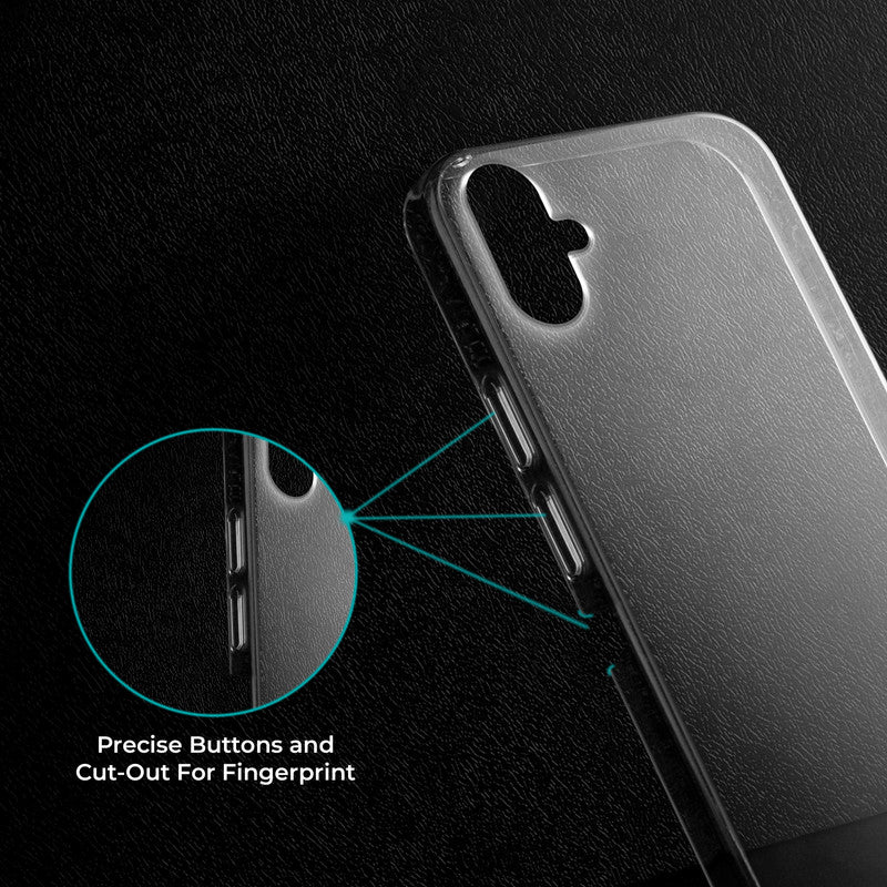 Crystal Clear Hard Anti-Yellow Transparent Back Cover Case For Samsung F06 5G - Image 4