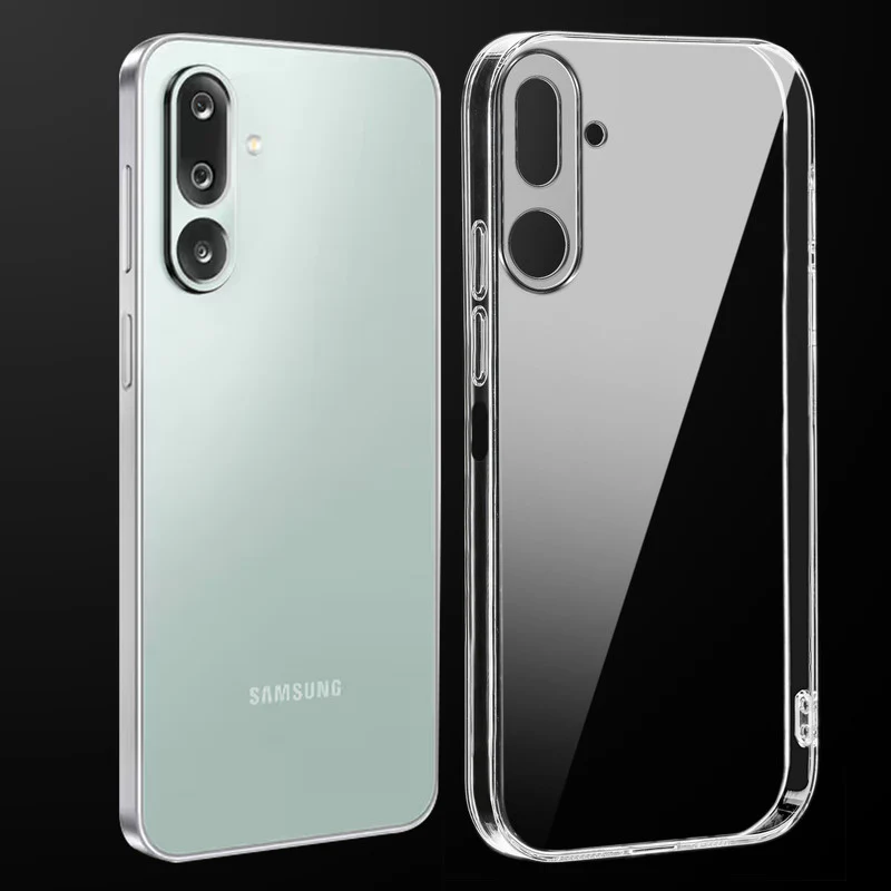 Crystal Clear Hard Anti-Yellow Transparent Back Cover Case For Samsung F36 5G