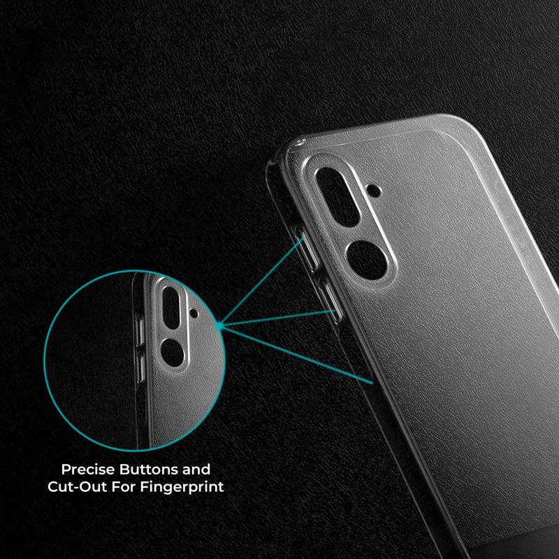 Crystal Clear Hard Anti-Yellow Transparent Back Cover Case For Samsung F36 5G - Image 4