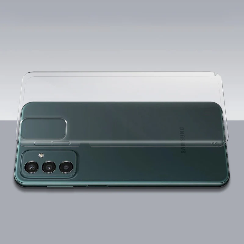 Crystal Clear Hard Anti-Yellow Transparent Back Cover Case For Samsung M23 5G - Image 7