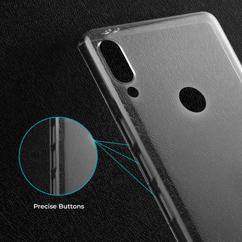 Crystal Clear Hard Anti-Yellow Transparent Back Cover Case For Samsung M30s - Image 4