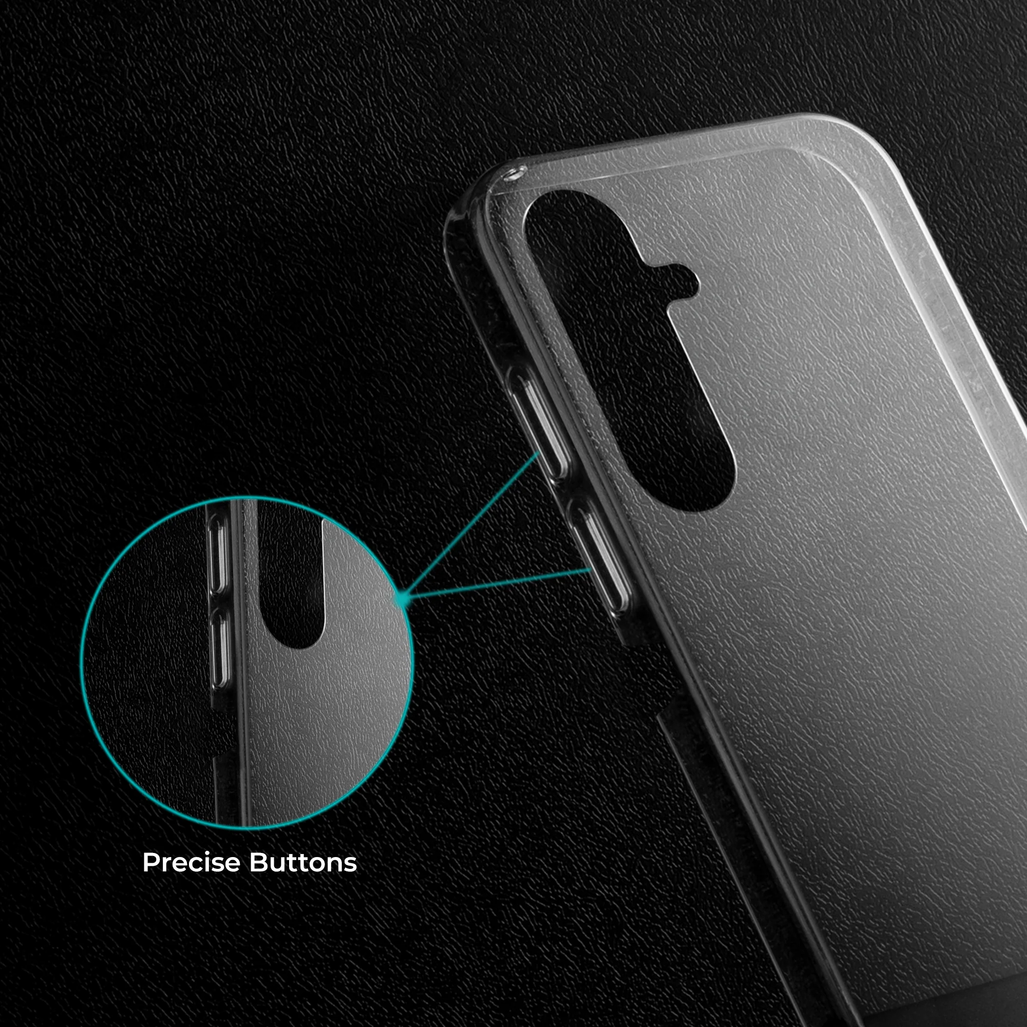 Crystal Clear Hard Anti-Yellow Transparent Back Cover Case For Samsung M35 5G - Image 4