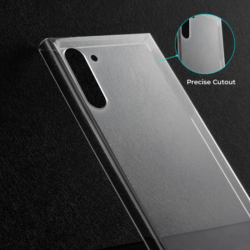 Crystal Clear Hard Anti-Yellow Transparent Back Cover Case For Samsung Note 10 - Image 4