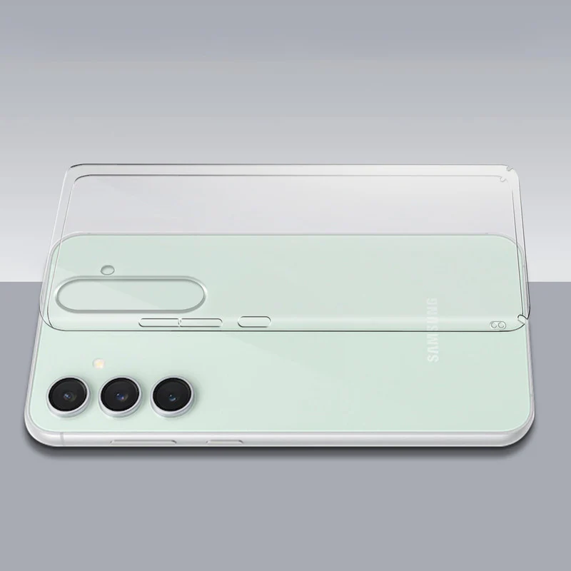 Crystal Clear Hard Anti-Yellow Transparent Back Cover Case For Samsung S24 5G - Image 7