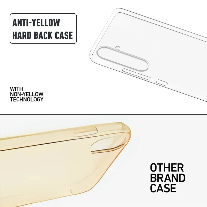 Crystal Clear Hard Anti-Yellow Transparent Back Cover Case For Samsung S24 5G - Image 8