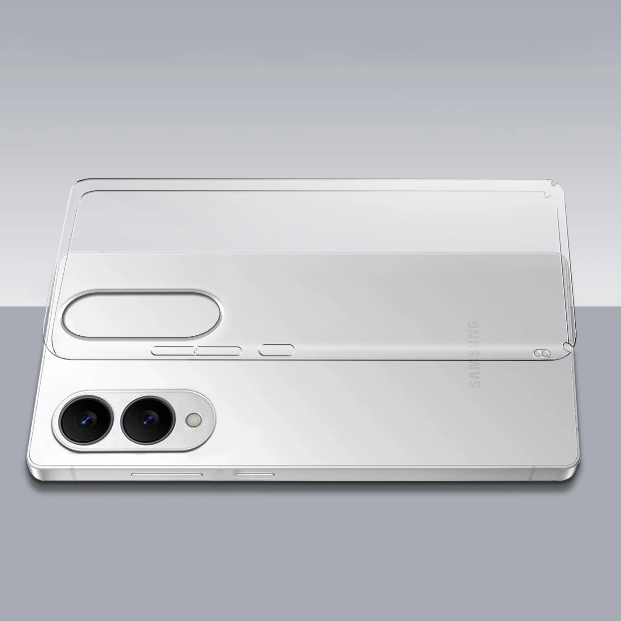 Crystal Clear Hard Anti-Yellow Transparent Back Cover Case For Samsung S25 Edge 5G - Image 7