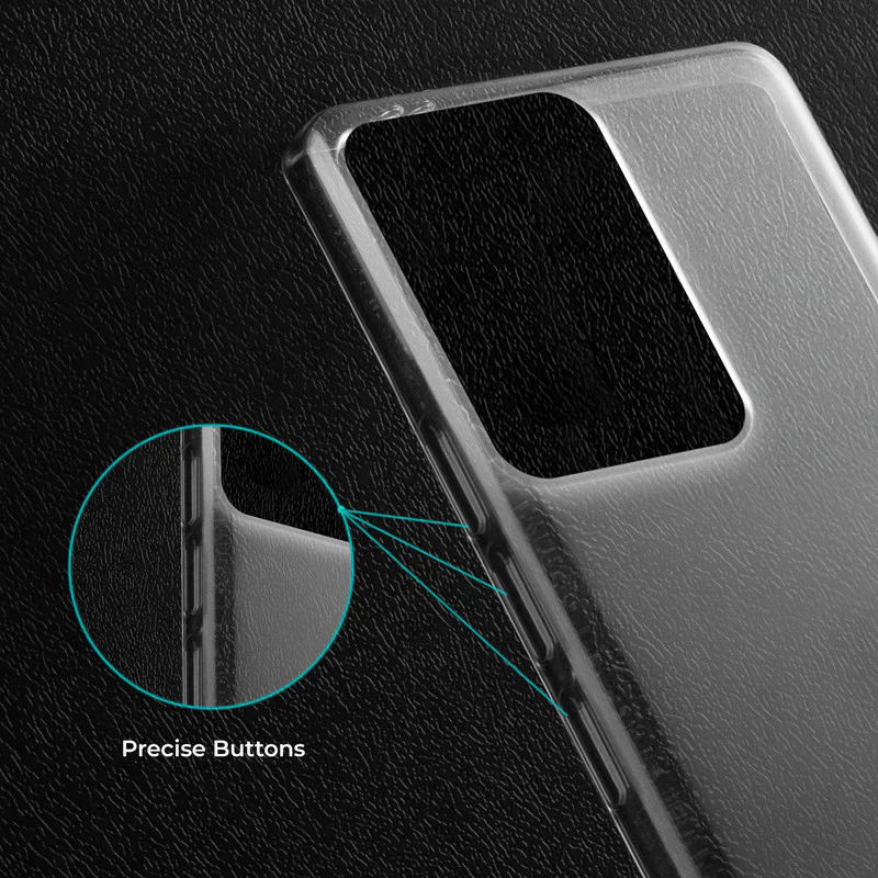 Crystal Clear Hard Anti-Yellow Transparent Back Cover Case For Vivo T1 44W - Image 4