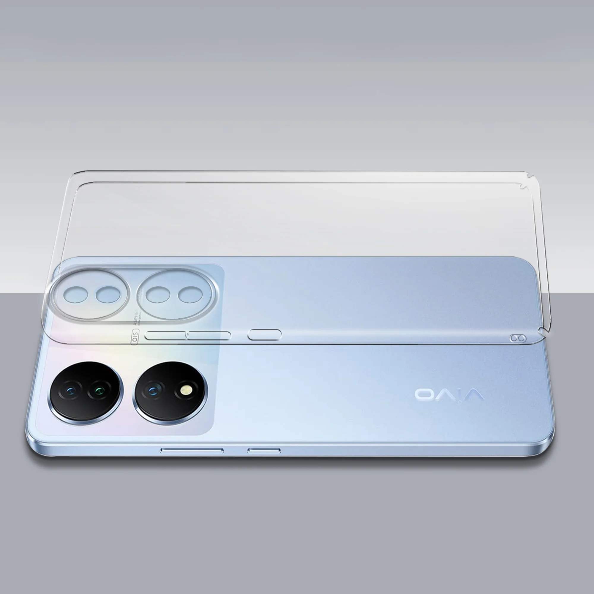 Crystal Clear Hard Anti-Yellow Transparent Back Cover Case For Vivo T2 5G - Image 7