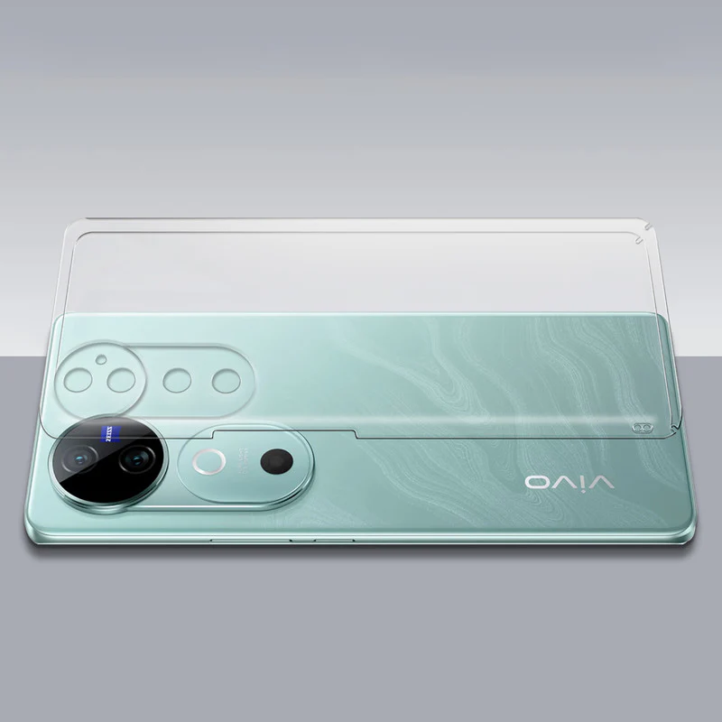 Crystal Clear Hard Anti-Yellow Transparent Back Cover Case For Vivo T3 Ultra 5G - Image 7