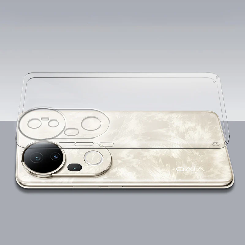 Crystal Clear Hard Anti-Yellow Transparent Back Cover Case For Vivo T4 Ultra 5G - Image 7