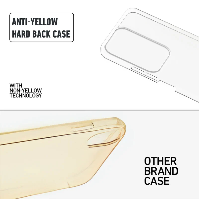 Crystal Clear Anti-Yellow Transparent Back Cover Case For Vivo T4x 5G - Image 8