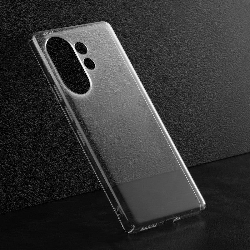 Crystal Clear Hard Anti-Yellow Transparent Back Cover Case For Vivo V60 5G - Image 3