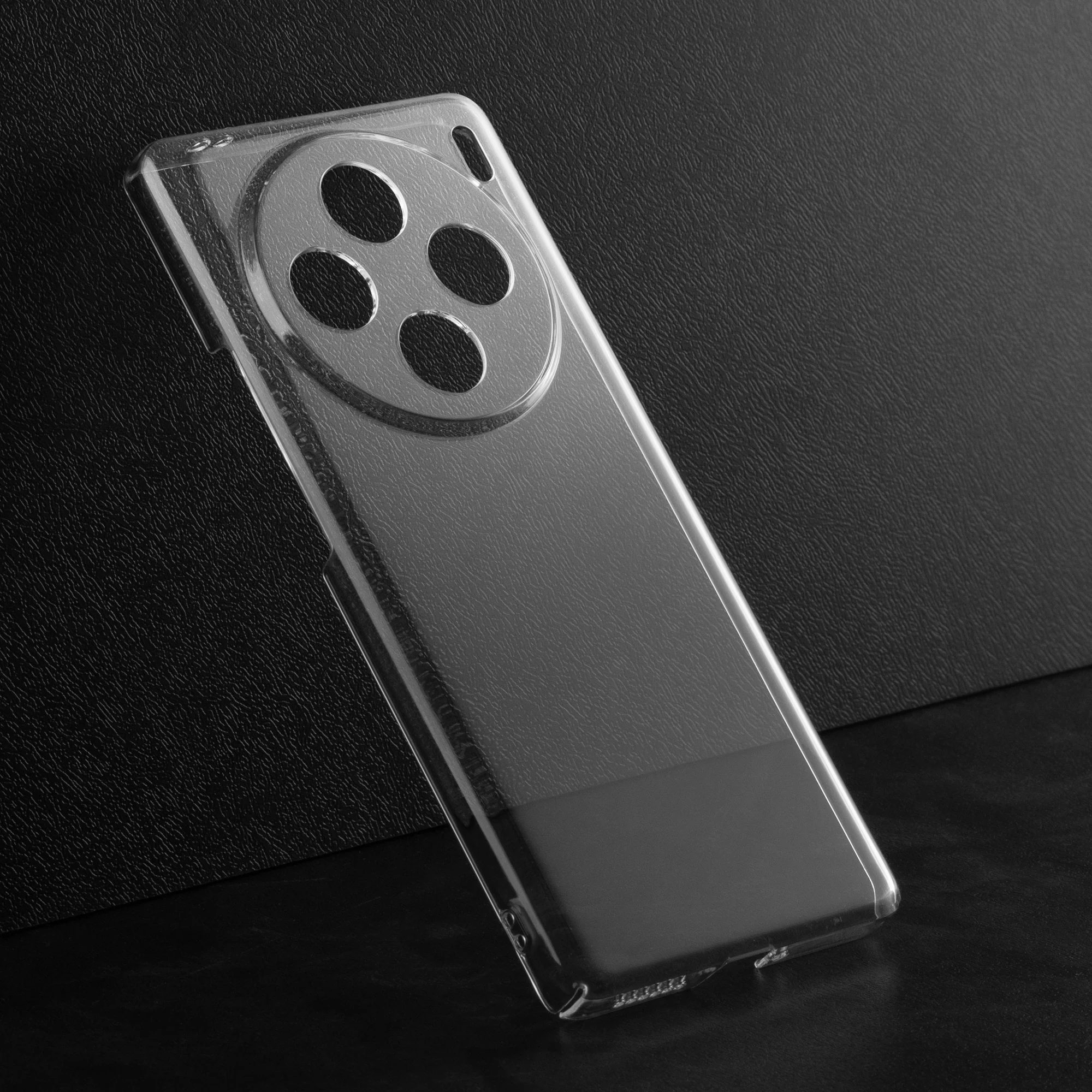 Crystal Clear Hard Anti-Yellow Transparent Back Cover Case For Vivo X100 5G - Image 3