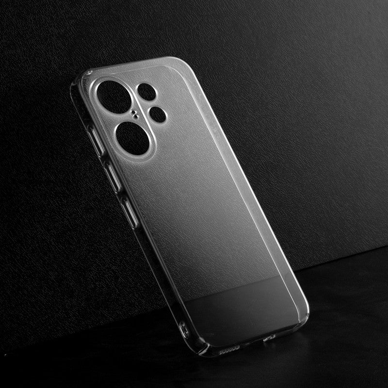 Crystal Clear Hard Anti-Yellow Transparent Back Cover Case For Vivo X200 FE 5G - Image 3