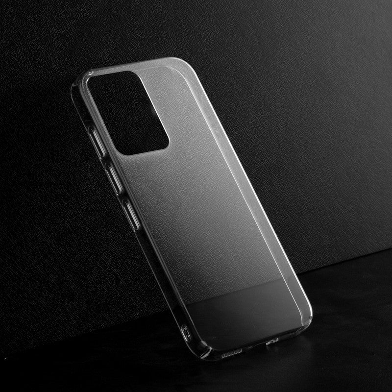 Crystal Clear Hard Anti-Yellow Transparent Back Cover Case For Vivo Y02 - Image 3