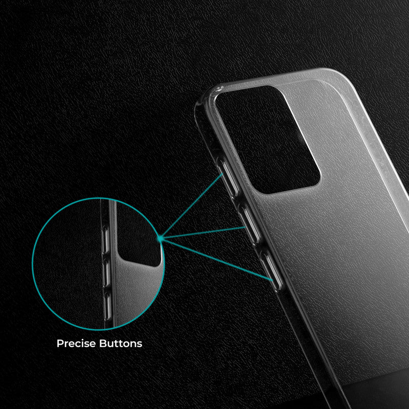 Crystal Clear Hard Anti-Yellow Transparent Back Cover Case For Vivo Y02 - Image 4