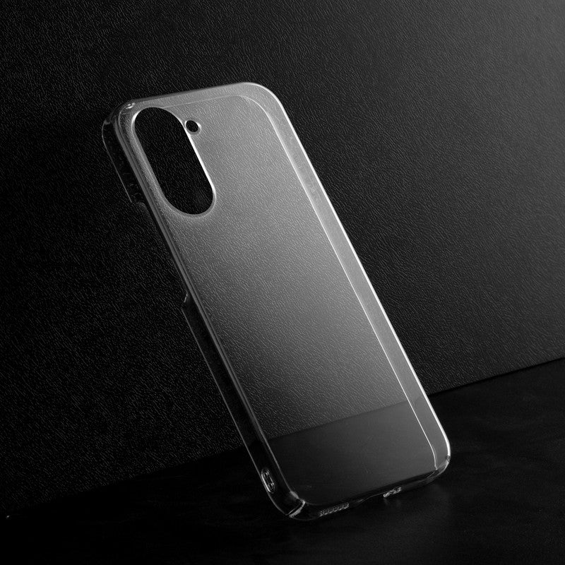 Crystal Clear Hard Anti-Yellow Transparent Back Cover Case For Vivo Y18e - Image 3