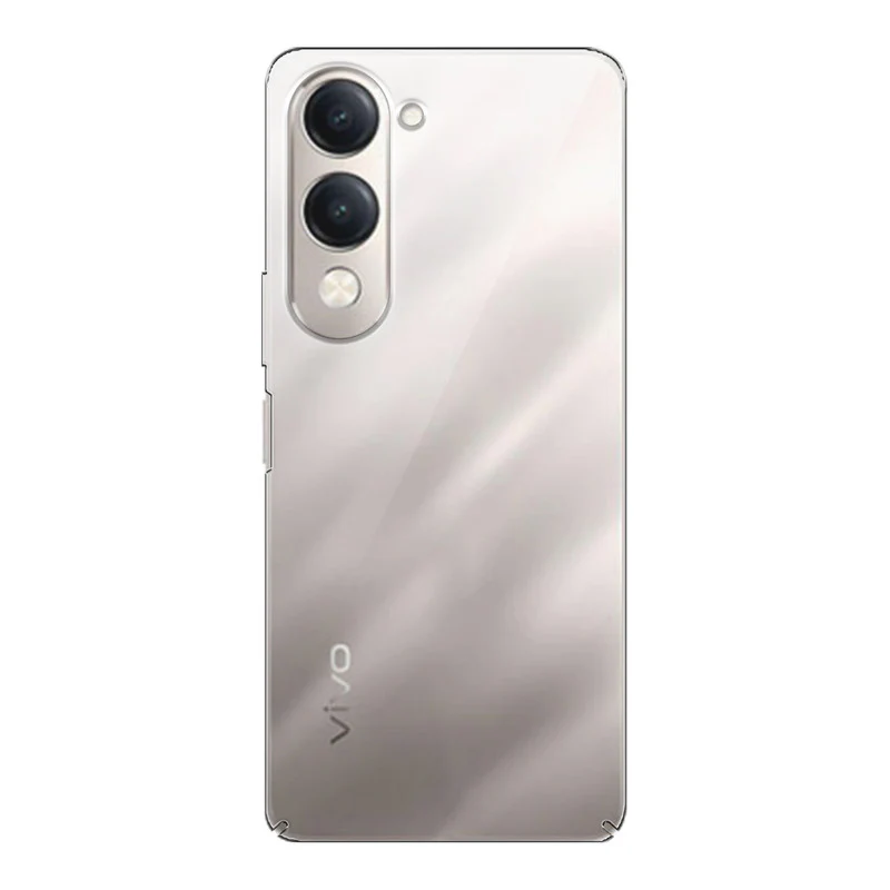 Crystal Clear Hard Anti-Yellow Transparent Back Cover Case For Vivo Y19e - Image 5