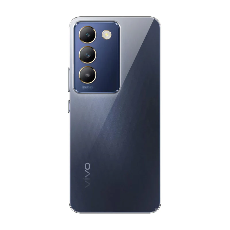 Crystal Clear Hard Anti-Yellow Transparent Back Cover Case For Vivo Y200e 5G - Image 5